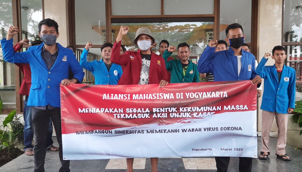 Aliansi Mahasiswa Wilayah Yogyakarta Komitmen Tiadakan Kegiatan