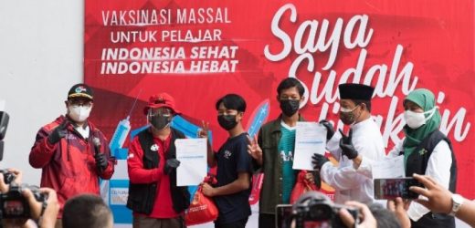 Cegah Omicron Meluas, BIN Gelar Vaksinasi Anak Usia 6-11 Tahun di Banten