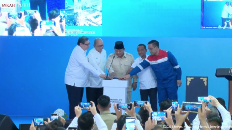 Prabowo Groundbreaking 13 Proyek Hilirisasi Mulai dari Kilang hingga Tangki BBM