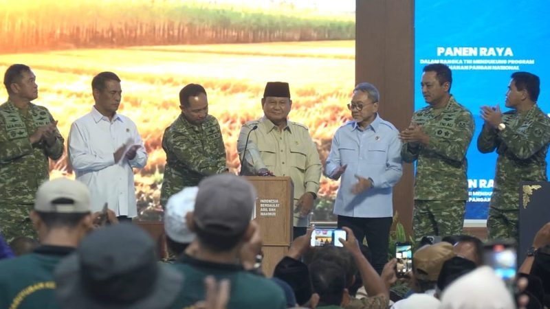 Prabowo: Indonesia Akan Bangkit dengan Kekuatan Sendiri, Ketahanan Pangan Jadi Gerakan Nasional